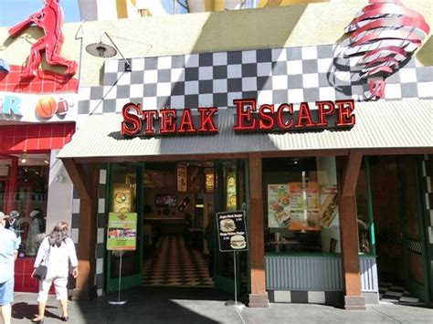 Steak escape restaurant - Feb 19, 2023 · Steak Escape is located at Food Court, Ground Floor, Festival Mall, Filinvest City, Muntinlupa City. This is a Philippine restaurant near the Festival Mall with per capita consumption is about ₱ 100 / Person.The latest menu for 2022-2023, Steak Escape has added many new dishes for you to choose and enjoy delicious food at a reasonable price.